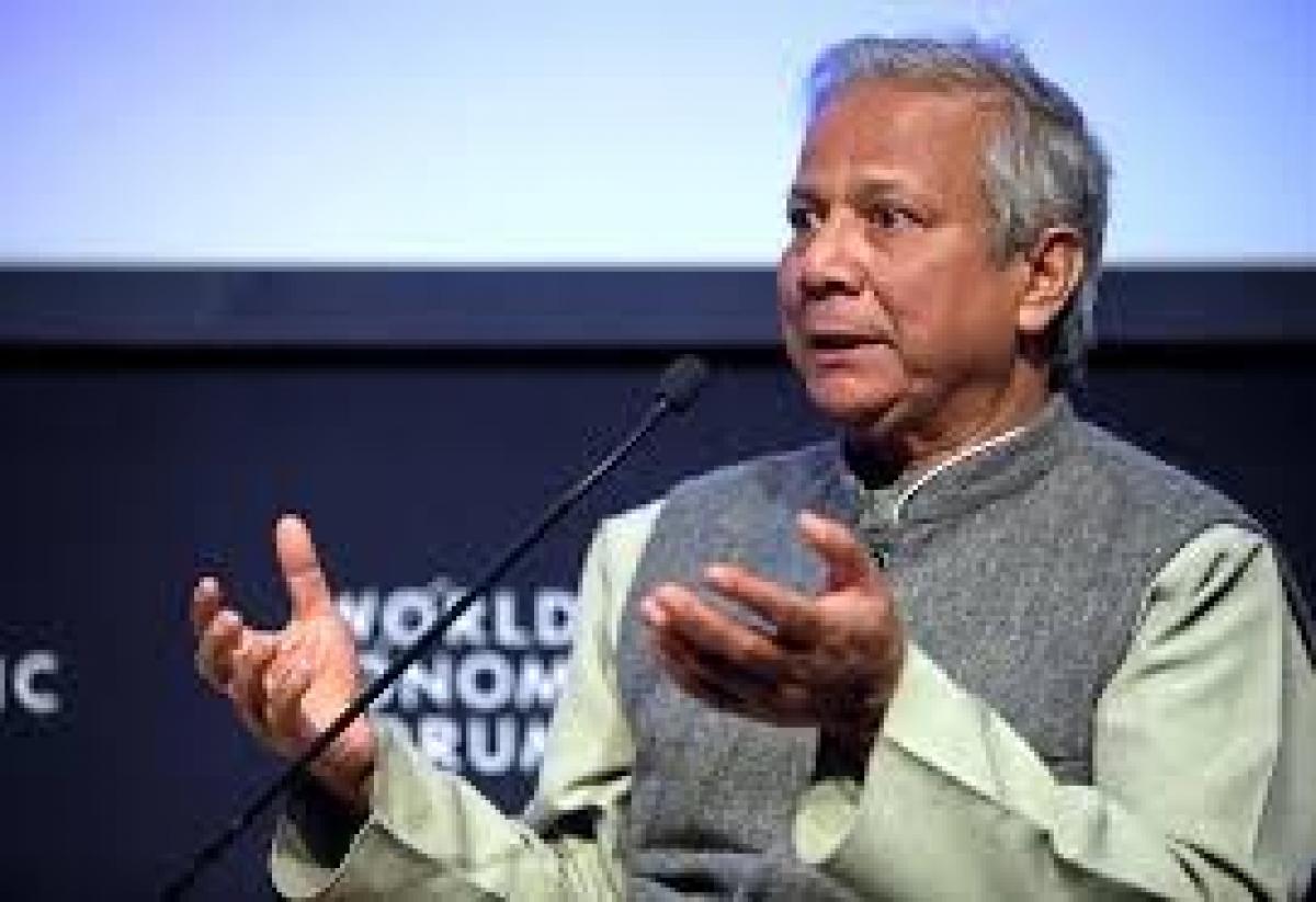 Prof Yunus reacts to terror attacks, Dhaka social business day postponed 